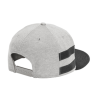 New Era Shadow Heather Striped Flat Bill Snapback Cap